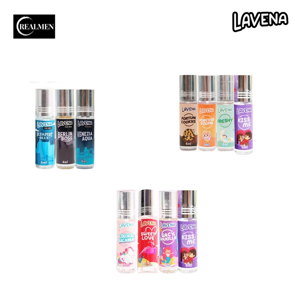 READY LAVENA PARFUME 6ML ISI 10PCS