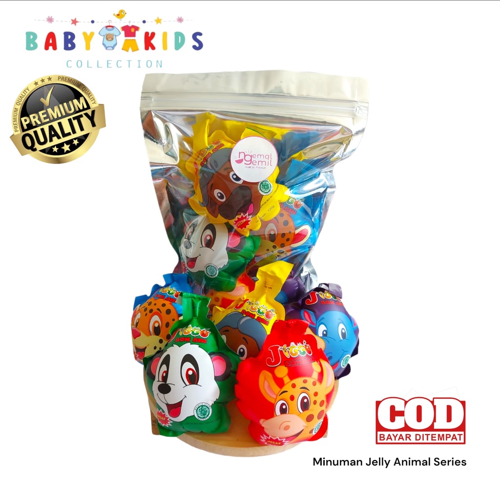 

Minuman Jeli Animal Series Bentuk Hewan Lucu Aneka Rasa Buah Kualitas Premium