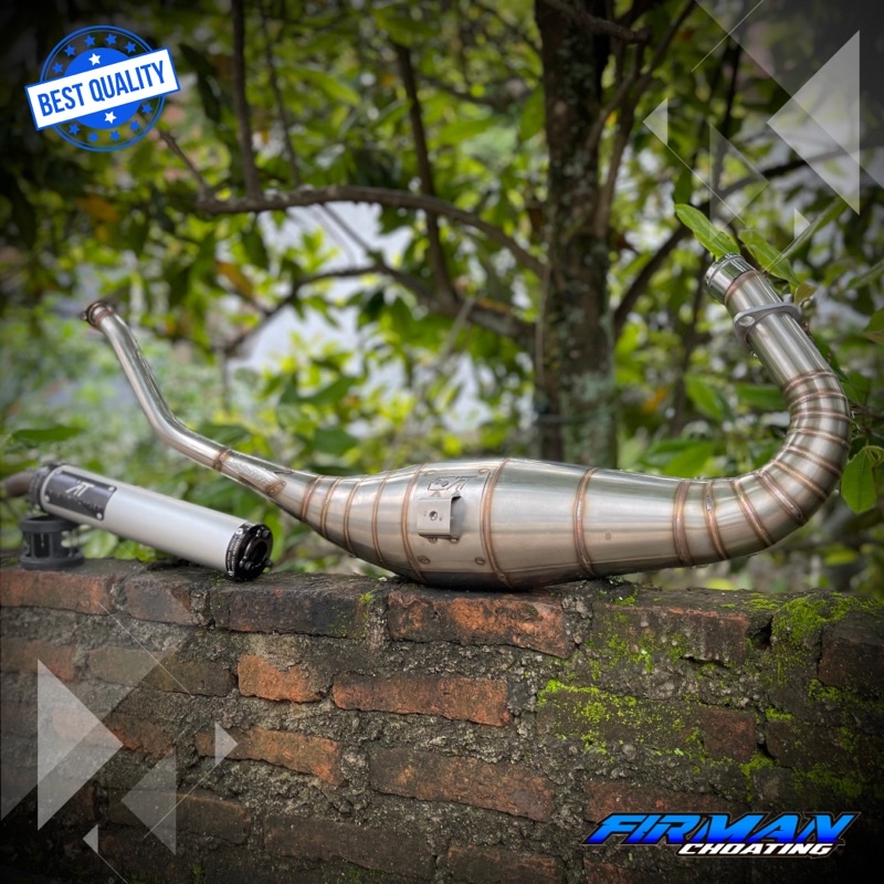 KNALPOT NINJA R RR STENLIS STAINLESS MODEL X1 COBRA ORIGINAL AITECH