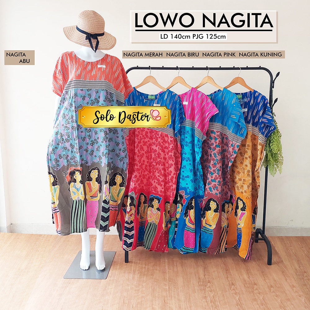 DASTER LOWO NAGITA MEWAH PREMIUM JUMBO WANITA KEKINIAN