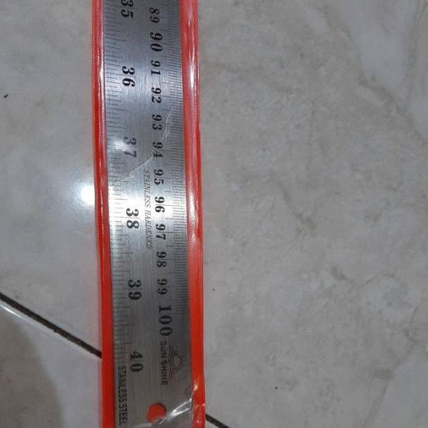 

♛ Penggaris besi 100cm TEBAL Joy Art ユ