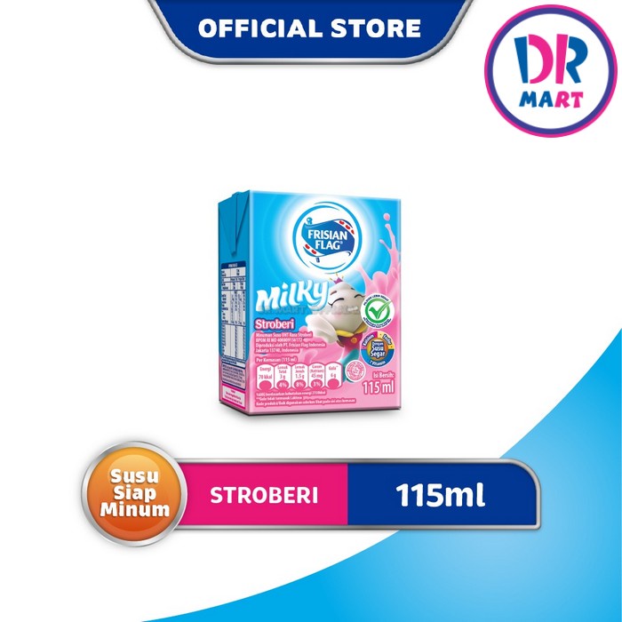 

Frisian Flag Milky Susu UHT Stroberi 115ml