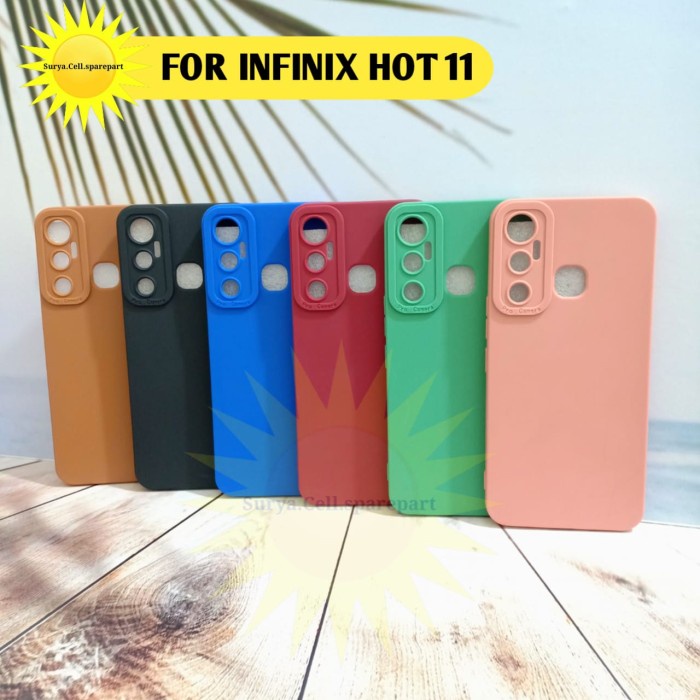 Case Slim Matte Pro Camera Infinix Hot 11 - SC