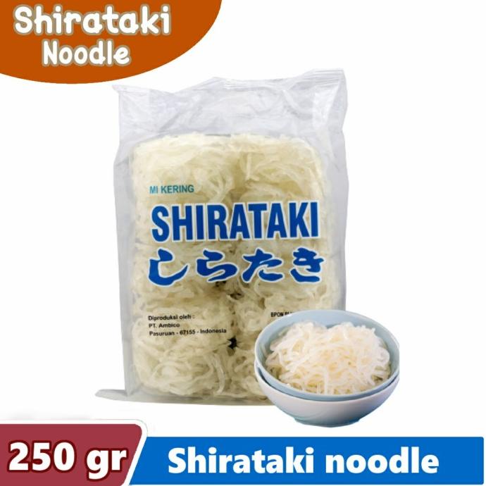 

Mie Shirataki / Dry Shirataki - 250 gram