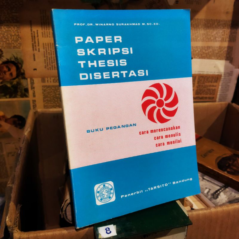 PAPER SKRIPSI THESIS DISERTASI