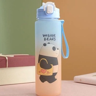 Botol Minum Viral Warna Botol Minum Gambar Bear Beruang Tempat Minum Gradasi Warna Botol Minum Free Stiker Kapasitas 700ml Free Stiker 2d Dan Tali Pendek