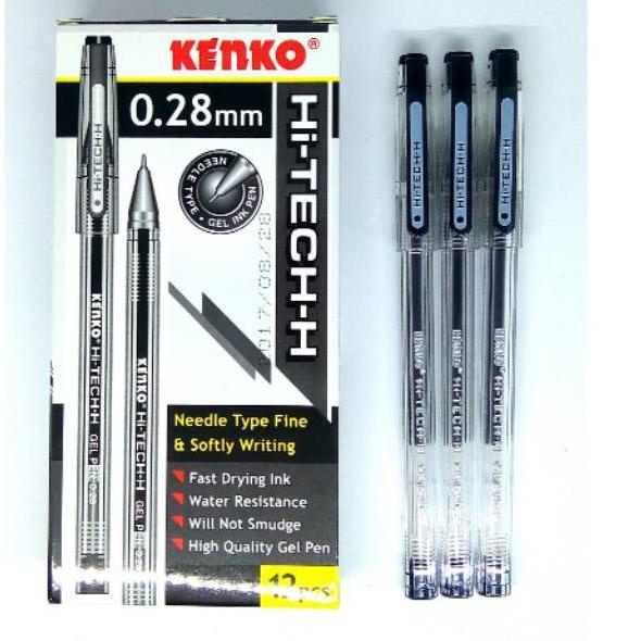 

[S-2Q »] Pulpen / Gel Pen Kenko Hi-TECH-H - 0.28 mm-top produk