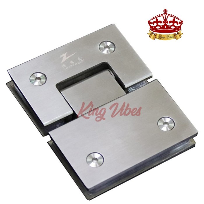 ENGSEL KACA KE KACA 180 DERAJAT / ENGSEL PINTU SHOWER / SHOWER HINGE