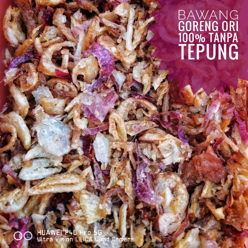 

Bawang Goreng Grade A 50g | Toping Masakan Arab Briyani, Mandhi, Bukhori, kebuli & Kabsah