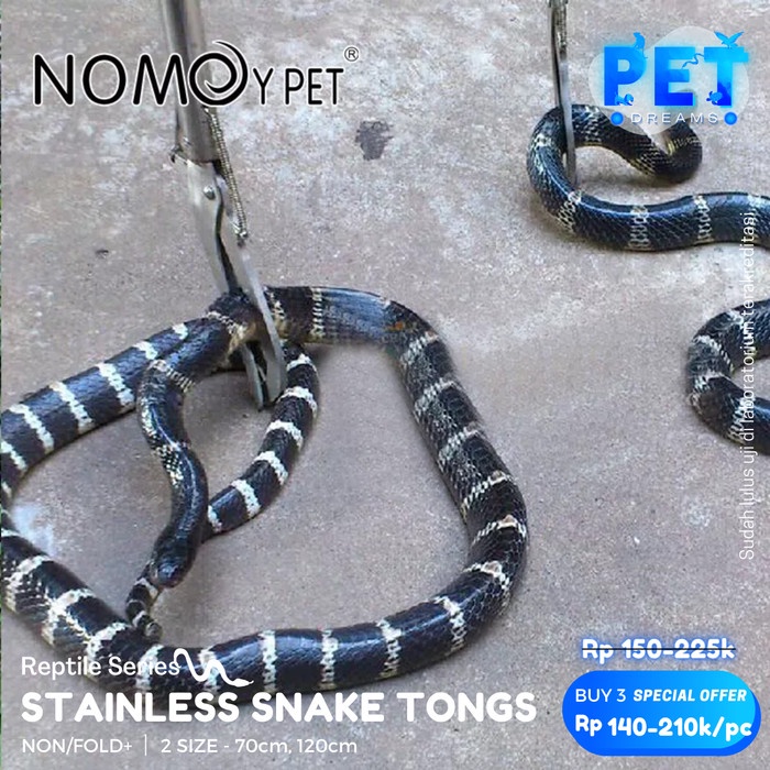 NOMOY SNAKE TONGS 70cm 120cm TONGKAT STAINLESS GRAB STICK ALAT PENJEPIT HOOK PENANGKAP STIK JEPIT ULAR