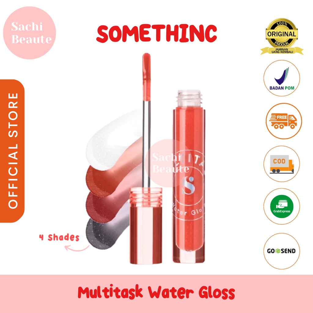 SOMETHINC Multitask Water Gloss Terasa ringan dan Berfungsi Sebagai Highlighter