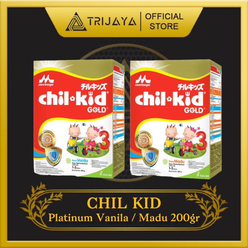 

CHIL KID Gold Reguler 200 gr - Vanilla & Madu / Honey 200gr