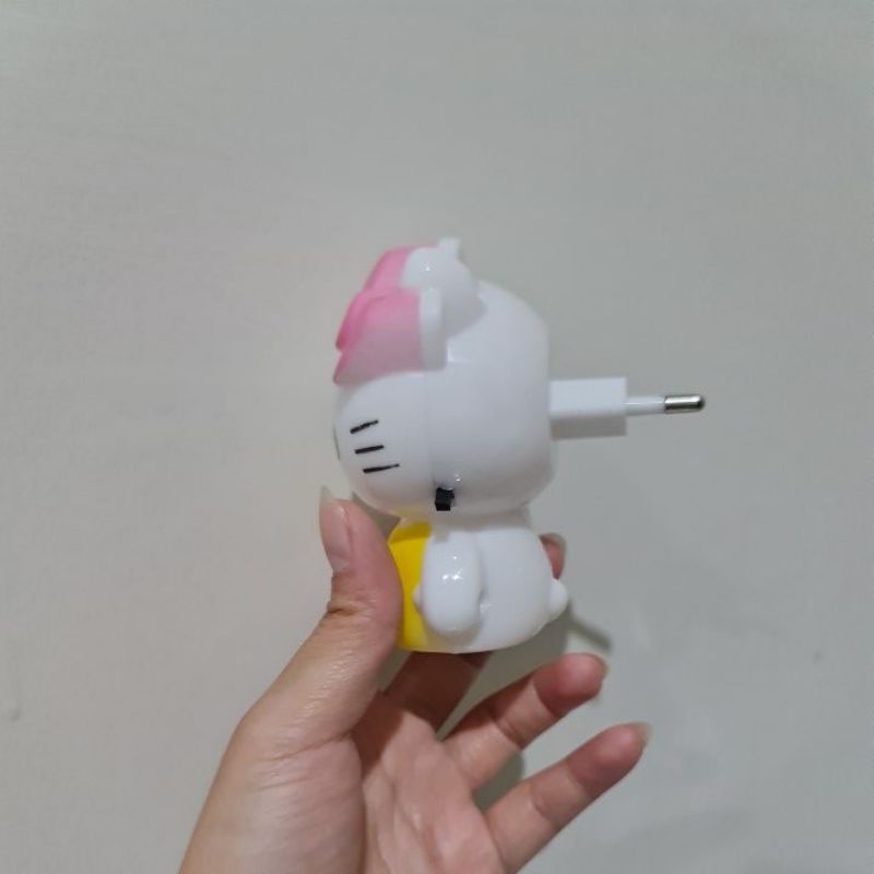 Hiasan Kamar - Lampu Tidur Anak Lucu Bentuk Hello Kitty