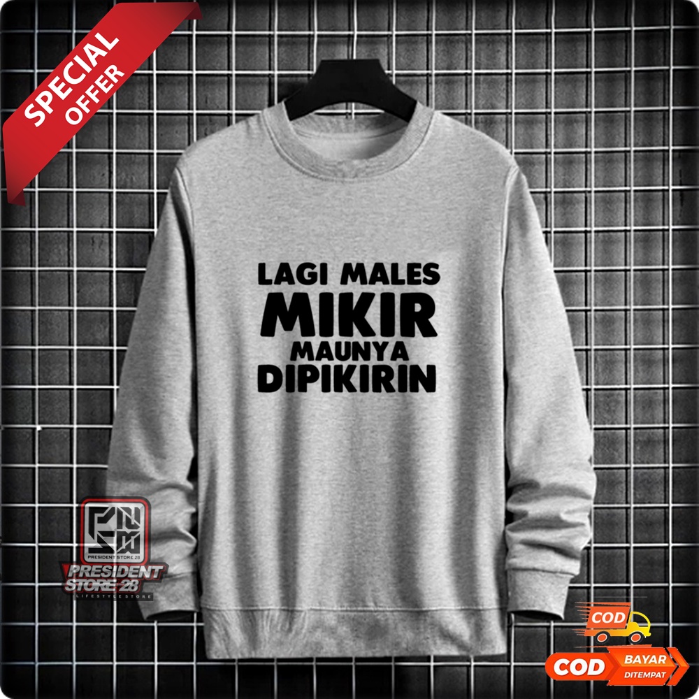 Sweater Hoodie Jumper Kata-kata Unik Unisex Pria Wanita Remaja Dewasa Bahan Tebal Size M L XL XXL / Hoodie Sablon Kata Keren / Hodie Kekinian Kece