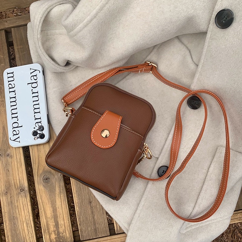 Tas Selempang Kulit Wanita Tas Hp Cewek Mini Slingbag GC 8602