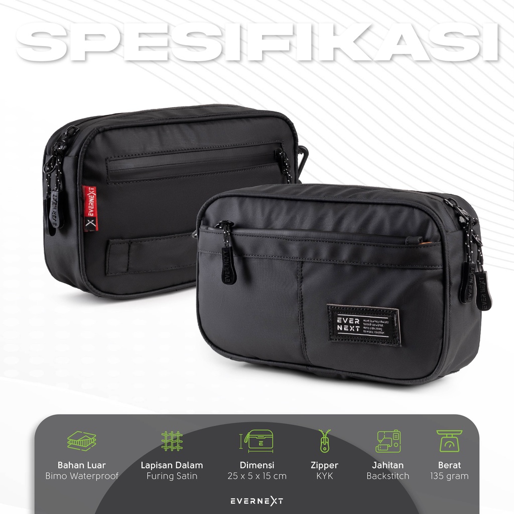 Handbag Pria Waterproof Clutch Bag Tas Tangan Pria Genggam Pouch Original Distro Serbaguna