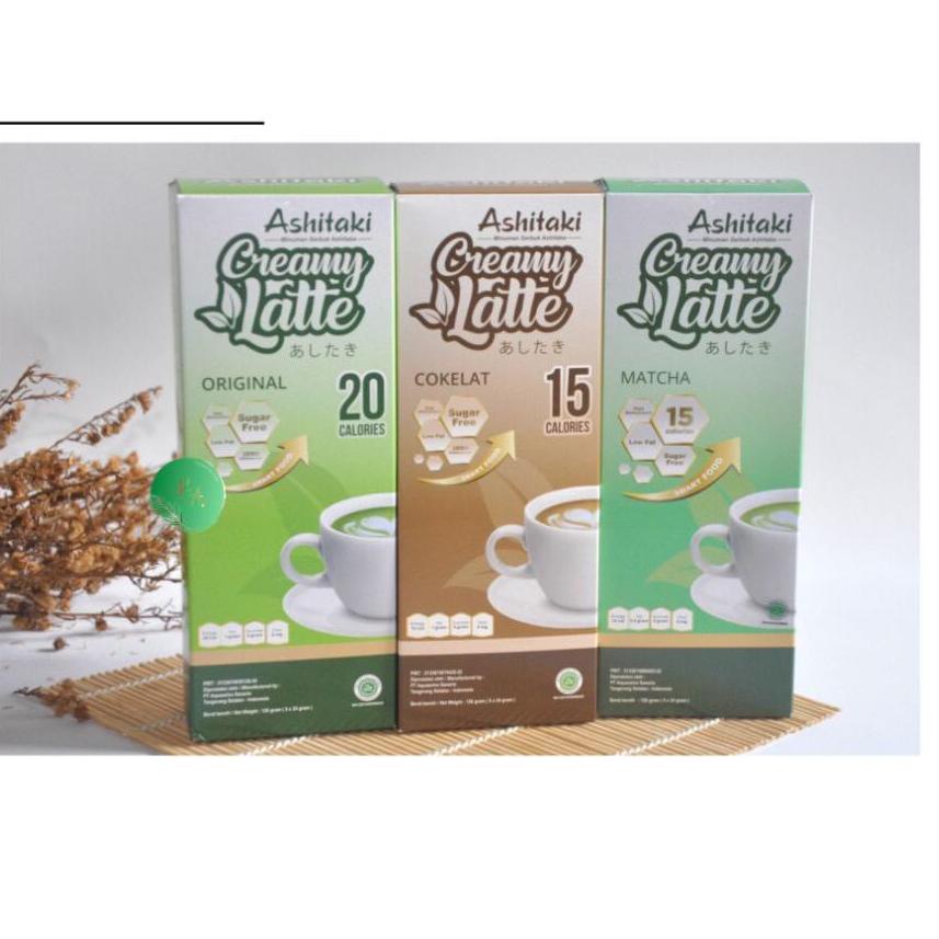 

[PRODUK PKCOA] ASHITAKI CREAMY LATTE MINUMAN DIET | MINUMAN BUBUK ANTIOKSIDAN STEVIA DY9