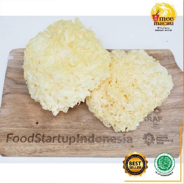 

WOW BANGET Jamur Salju Es Putih Kering | White Fungus Bai Mu Er Snow Mushroom | 30 Gram ✮ 876