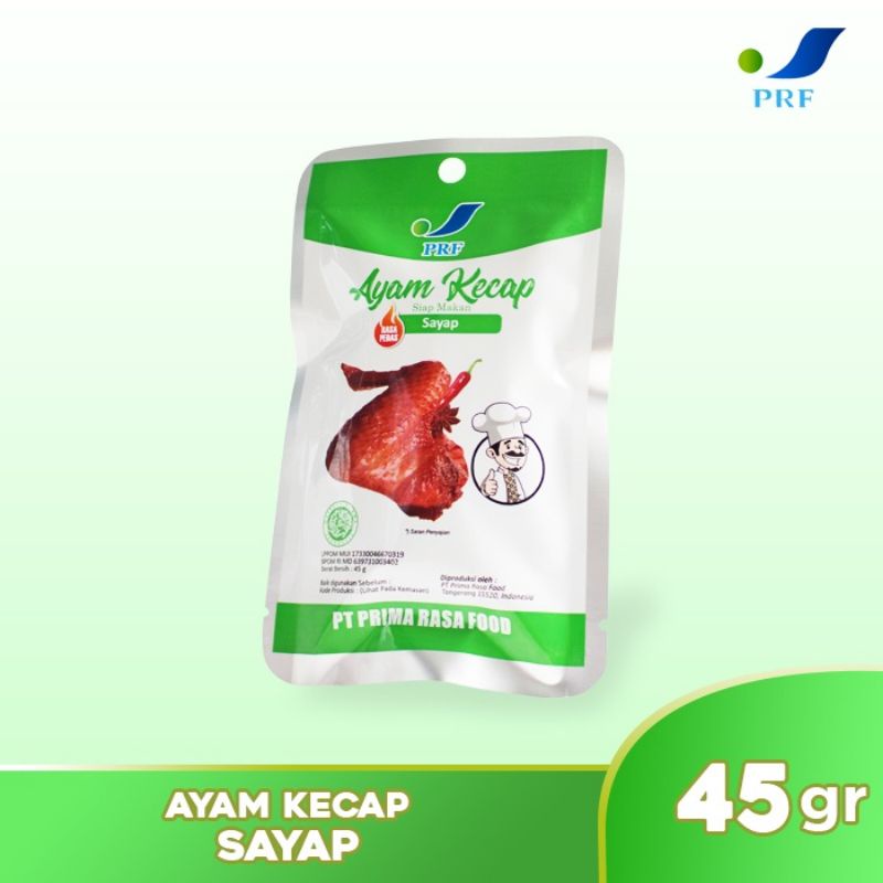 

Makanan Instan Praktis Daging Sayap Ayam Kecap Siap makan 45 Gram