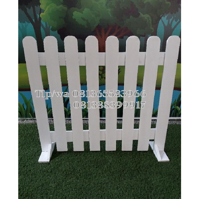 

Pager/Pagar/Pagar kayu/Pembatas/Palang/Pagar Pembatas/furniture/Mebel