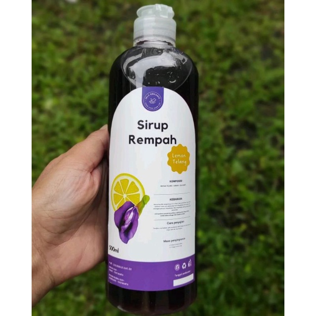 

SIRUP REMPAH LEMON BUNGA TELANG 500ml