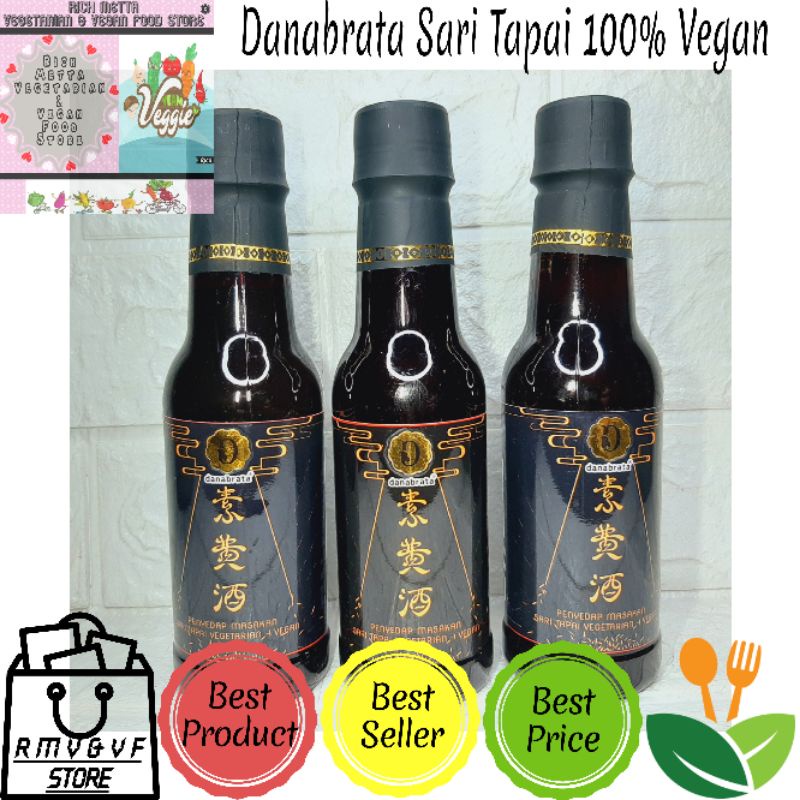 

Danabrata Sari Tapai / Ang Ciu 250ml [ Tanpa Alkohol ] Vegetarian Vegan