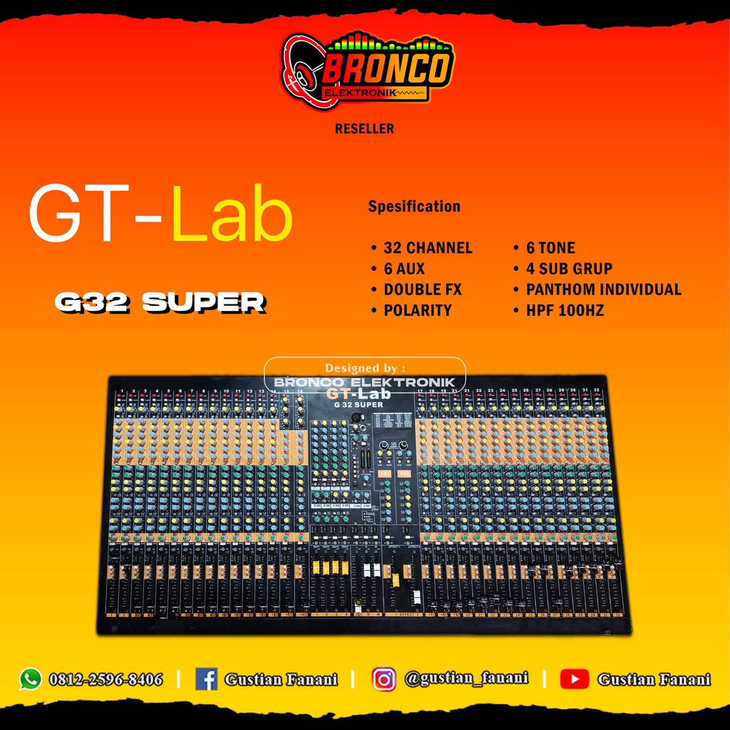 MIXER GT-LAB G32 SUPER