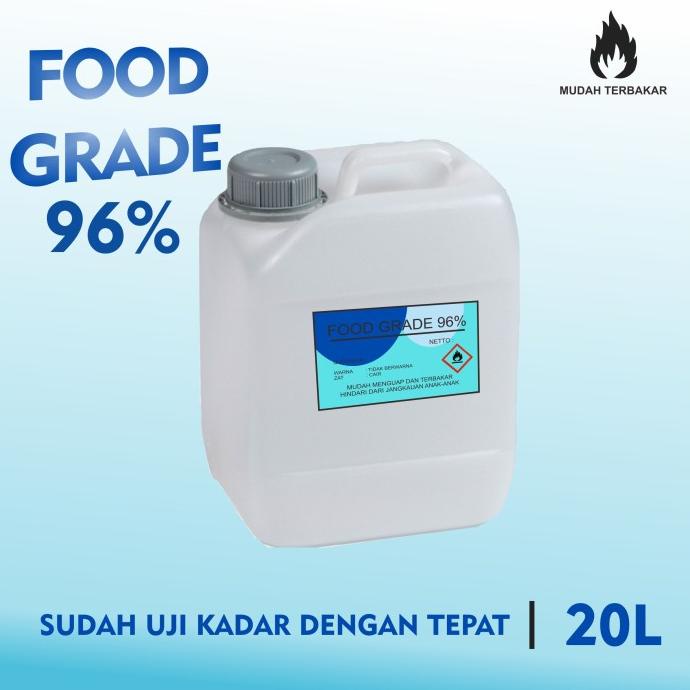 Alkohol Food Grade 96% - 20 Liter
