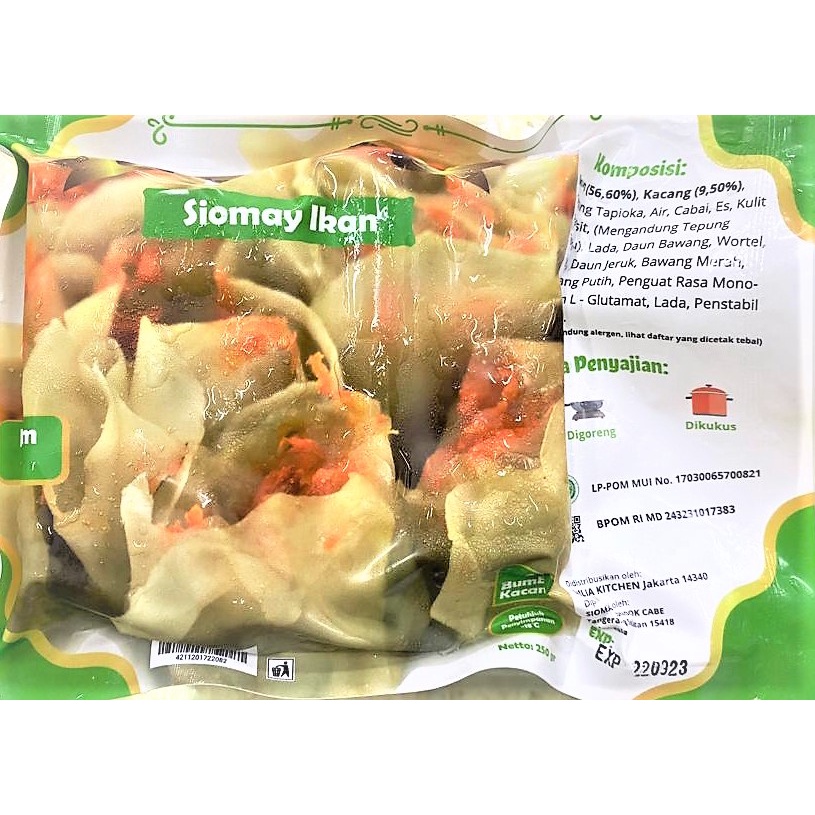 

Minta Syikit Siomay Ikan Bumbu Kacang 250gr