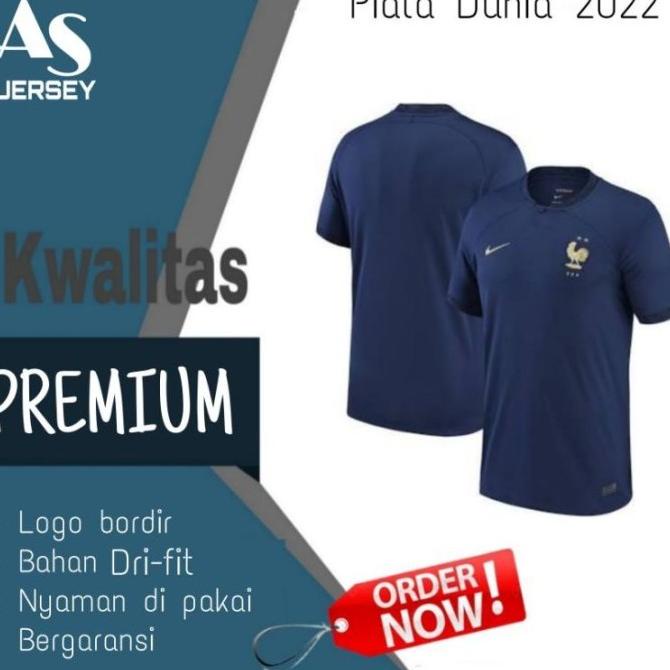 JERSEY PRANCIS HOME PIALA DUNIA 2022 GRADE ORI IMPOR BAJU BOLA HRT8646R