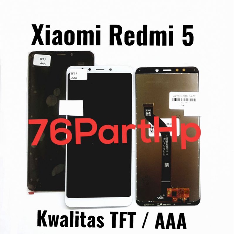 Lcd Touchscreen Fullset kwalitas TFT - AAA Xiaomi Redmi 5