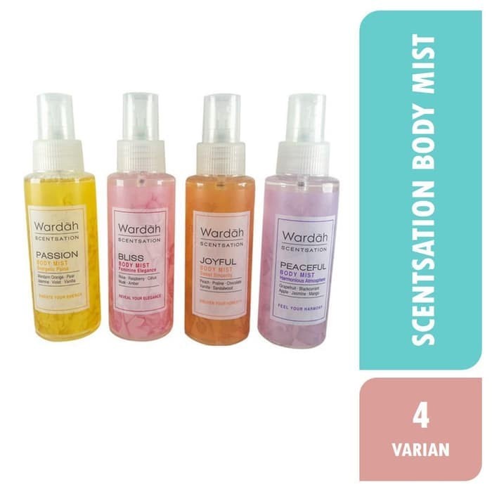 WARDAH Scentsation Body Mist 100ml BY AILIN