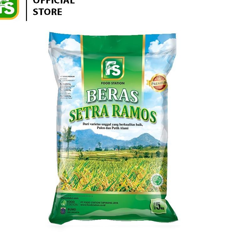 

❤[PROMO ⚡ALE!!!]❤ Food Station - FSN Beras Setra Ramos 5 Kg