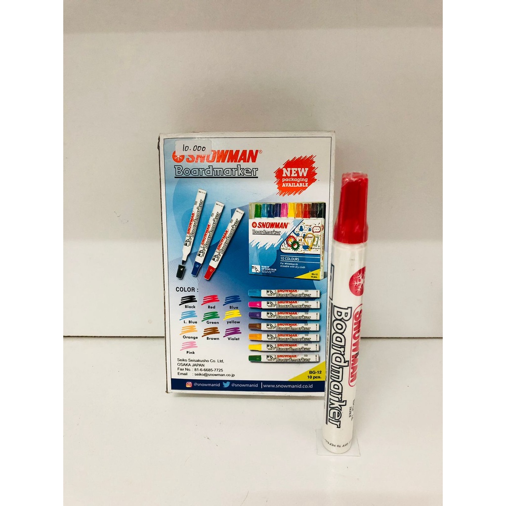 

Snowman Boardmarker