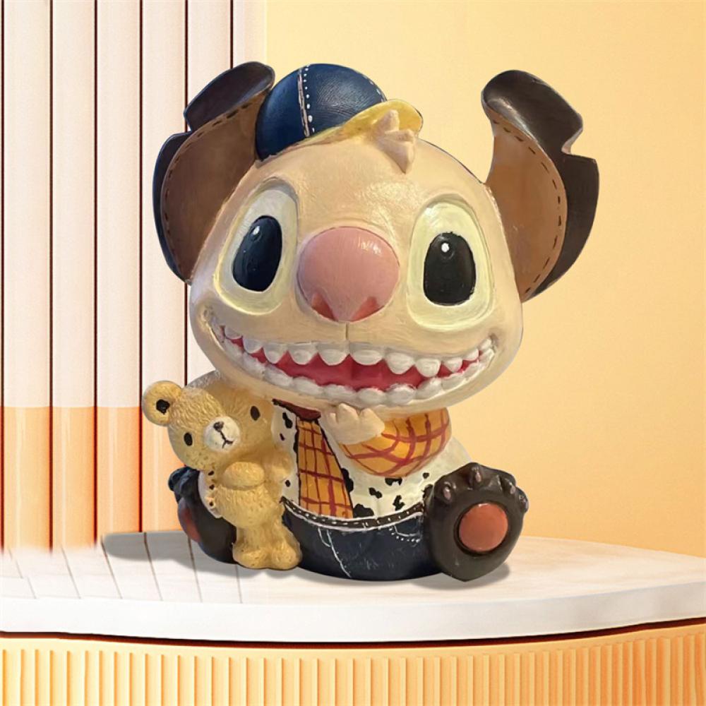 Timekey Graffiti Mainan Dicat Cairan Kartun Animasi Putih Ornamen Tubuh DIY Handmade Model Pribadi Dekorasi Desktop Rumah P3S5