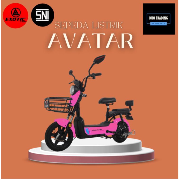 Pacific Exotic AVATAR Sepeda Listrik Selis By pacific