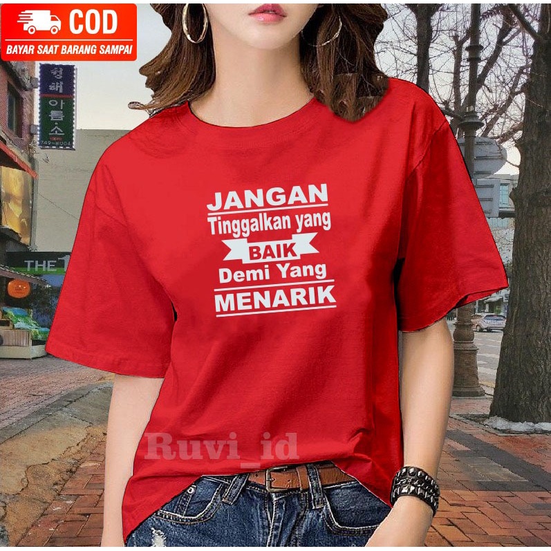 Ruvi_id-KAOS TERLARIS / BELI 3 GRATIS HENSED EXTRA BASS / KAOS WANITA / KAOS PRIA / KAOS WANITA KOREAN STYLE LENGAN PENDEK / KAOS DISTRO / T-SHIRT / BLUS / KAOS IMPORT / KAOS OBLONG / BAHAN TEBAL / ATASAN KEKINIAN / ATASAN MURAH / KAOS KATUN