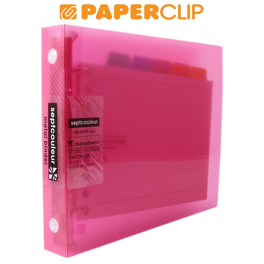 

FILE NOTE MINI B7 MARUMAN SEPTCOULEUR FM70B-08 PINK