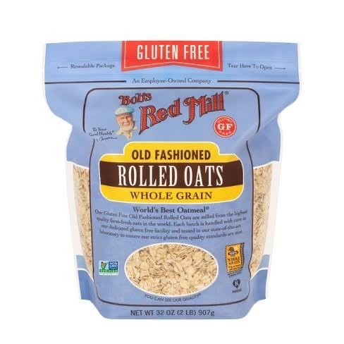

[NEW] BOB's RED MILL Gluten Free Old Fashioned Rolled Oats 907 gram