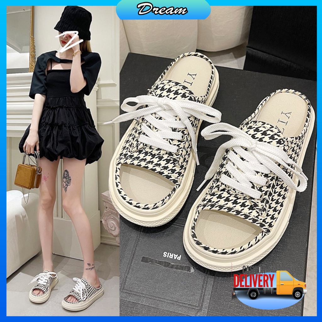 [DREAM] 155 Sandal Wedges Wanita Premium