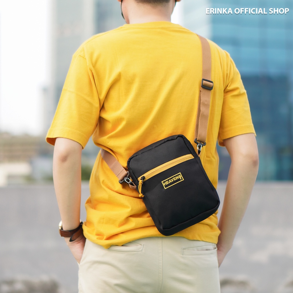 Heavens.bag Slingbag mini distro Heavens X Heavy original - Tas Selempang Pria