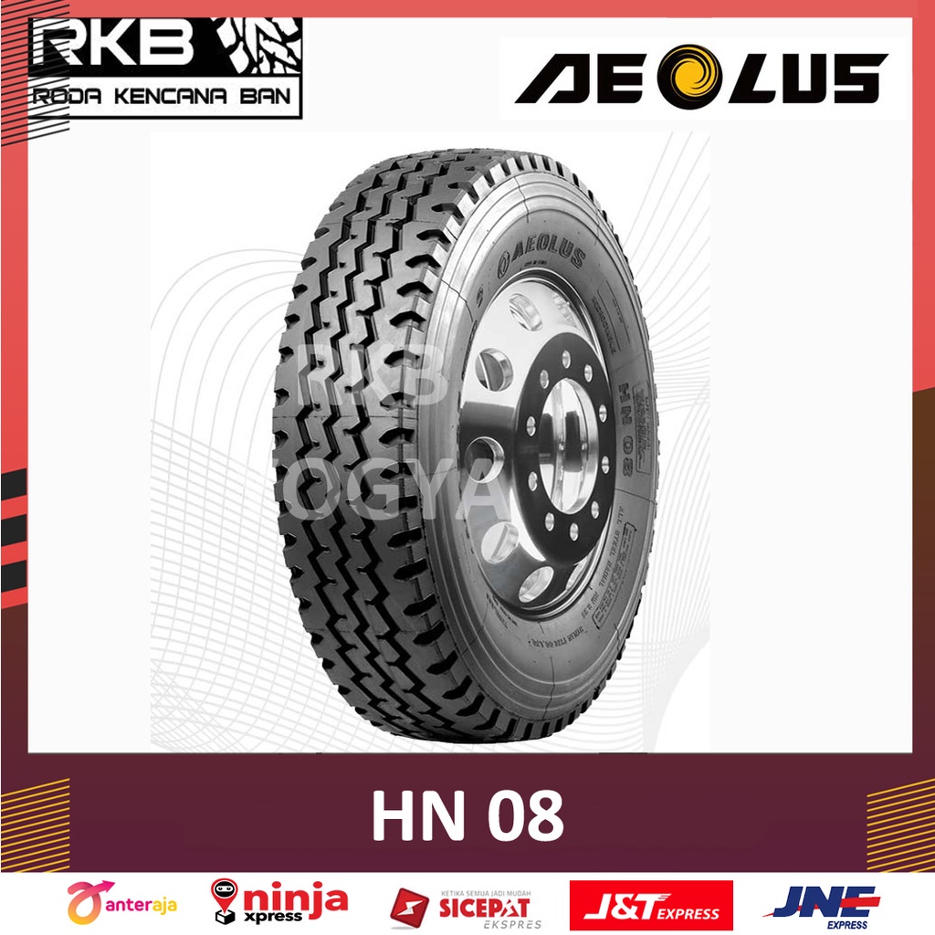 AEOLUS HN08 7.50 - 16 14PR Ban Truk 1 set Dyna Double Radial Kawat