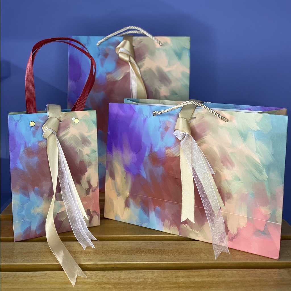 

Paper Bag Abstract Pastel & Hitam