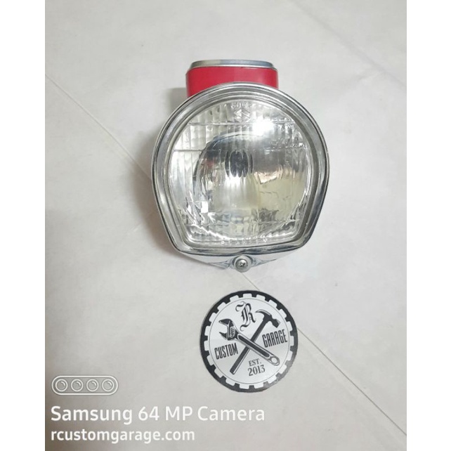HEADLAMP SUZUKI K10 - K11 - K10P - K11P - K15 - K15P NOS ORIGINAL JAPAN