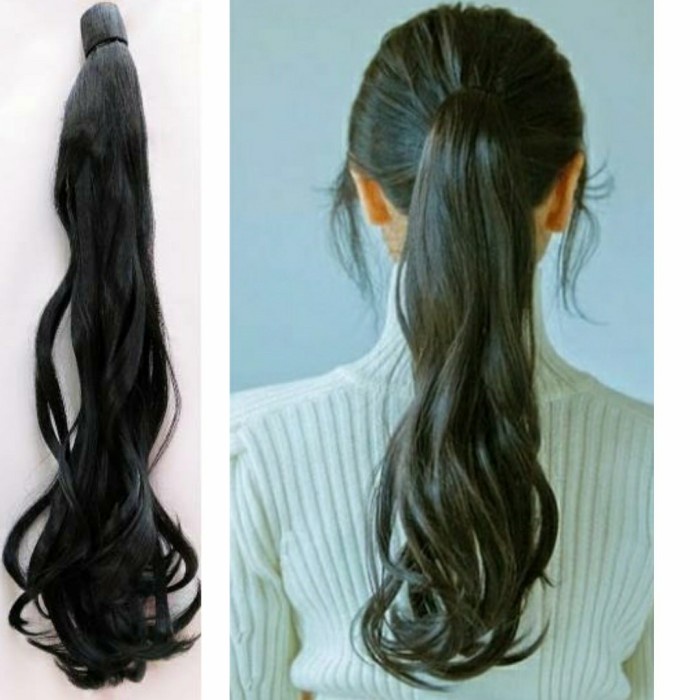 Extension Ponytail Strips Ponytail Korea Ponytail Extension