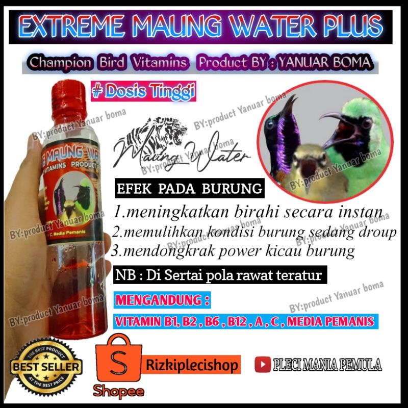 E-MAUNG WATER PLUS , KHUSUS LOMBA