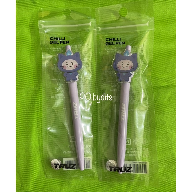 [READY] Truz Gel Pen Official Chili Line Friends