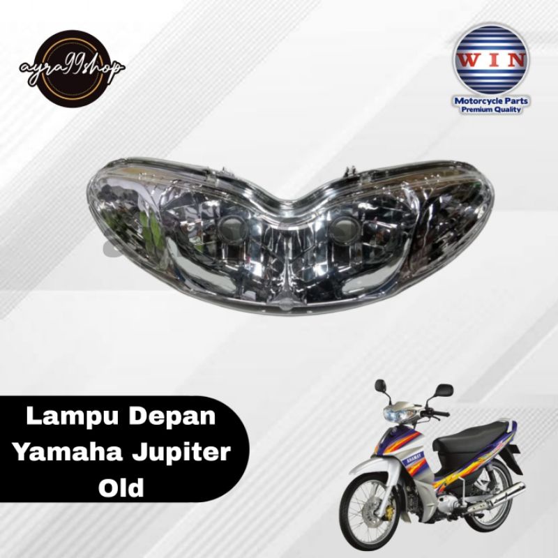 LAMPU DEPAN PLUS REFLEKTOR YAMAHA JUPITER OLD MERK WIN