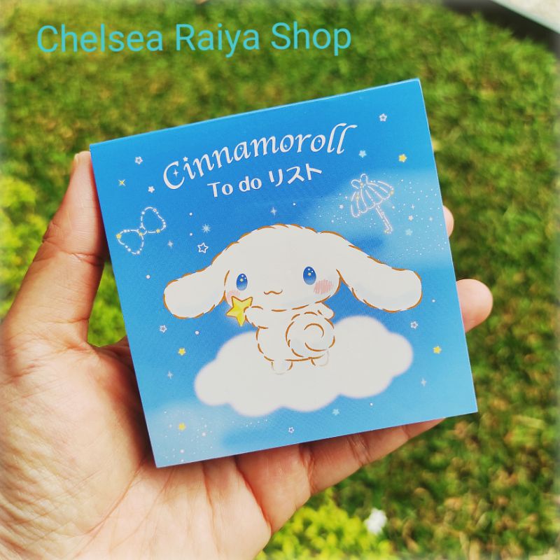 

Memo Mini Sanrio Cinnamoroll Galaxy 8x8cm 100 Lembar Cinamoroll Cinnamonroll Cinamorol Kawaii Original Japan