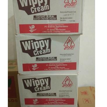 

Best Terlaris✯ wippy cream / whipping / whipped whip cream HAAN 400 gram BUBUK V38
